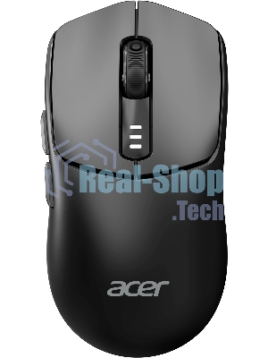 Мышь беспроводная Acer OMR312 черный, 3200 dpi, радиоканал, Bluetooth, USB, кнопки - 5