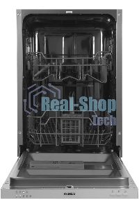 Встраиваемая посудомоечная машина Hyundai HBD 440P, белый, 44.8 см, 9 компл., 49 дБ, класс A++