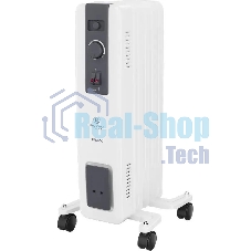 Радиатор масляный Royal Clima ROR-FR7-1500M 1500Вт белый/черный