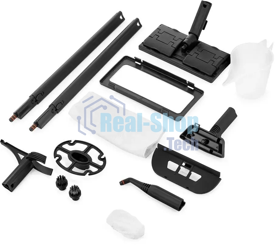 Пароочиститель напольный Kitfort КТ-9186 2000Вт салатовый/черный