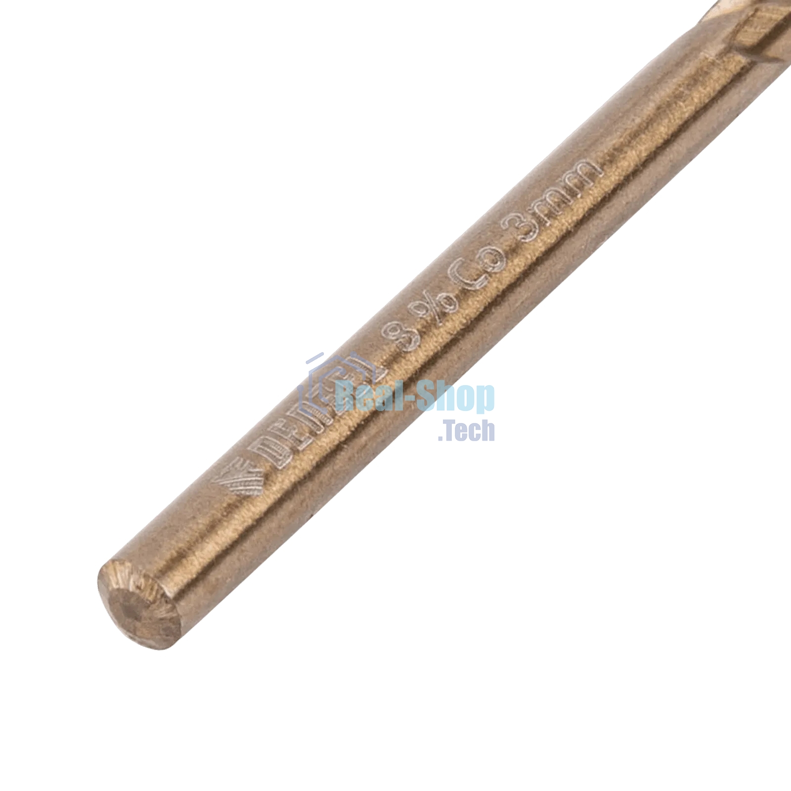 Сверло по металлу Denzel 3 мм, HSS Co-8%