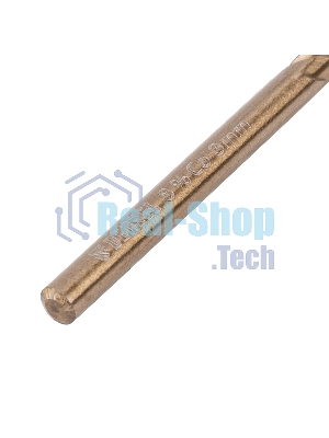 Сверло по металлу Denzel 3 мм, HSS Co-8%