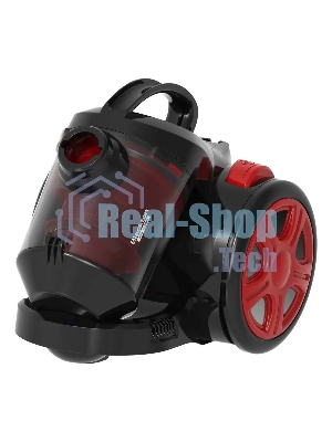 Пылесос Blackton Bt VC1802B серый/красный, 350 Вт, сухая уборка, пылесборник контейнер 2 л