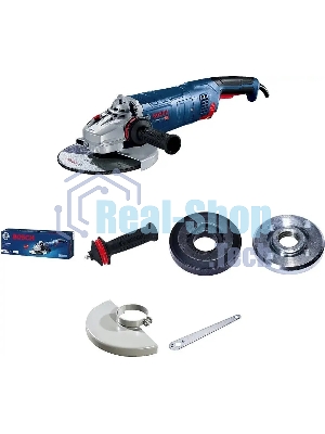 Угловая шлифовальная машина Bosch GWS 24-230 JZ 6500об/мин рез.шпин.:M14 d=230мм (06018C3300)
