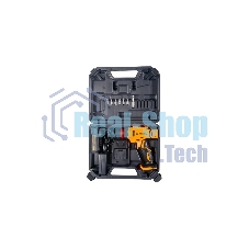 Дрель-шуруповерт аккумуляторная Вихрь ДА-18Л-2КC 72/14/34, Аккумуляторная, 18В, 2 АКБ, Кейс