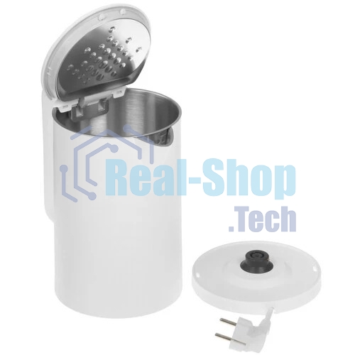 Чайник электрический Redmond SkyKettle KM231S 1.7л, 2200Вт, белый корпус: стекло