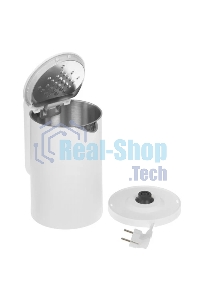 Чайник электрический Redmond SkyKettle KM231S 1.7л, 2200Вт, белый корпус: стекло