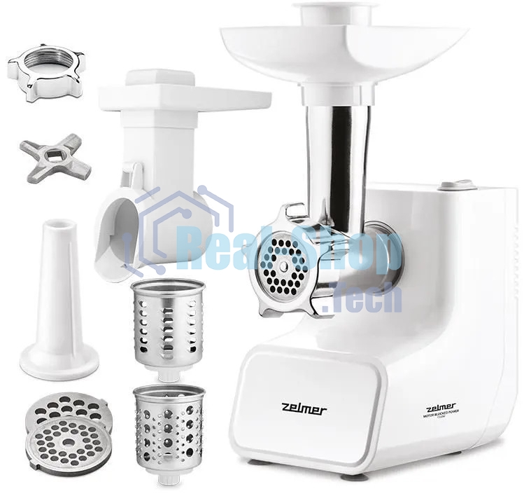 Мясорубка электрическая Zelmer ZMM3512B белый