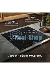 Индукционная варочная панель Zigmund & Shtain CI 69.6 B черный