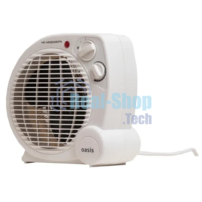 Тепловентилятор Oasis SG-20R (F) белый, 2000 Вт, 20 м2
