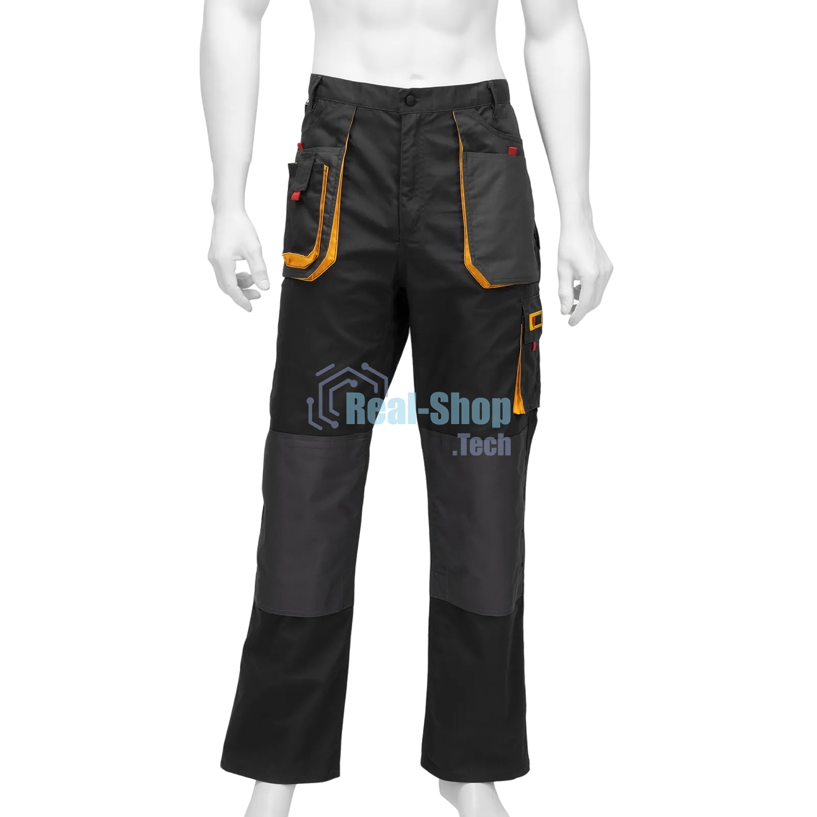 Брюки профессиональные рабочие Denzel 65% полиэстер 35% хлопок, XL