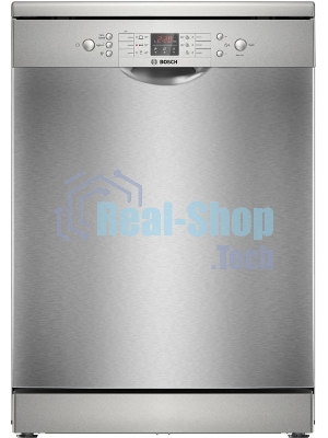 Посудомоечная машина Bosch Serie 2 SMS26AI00Q, нержавеющая сталь, 66 см, 12 компл., 48 дБ, класс А