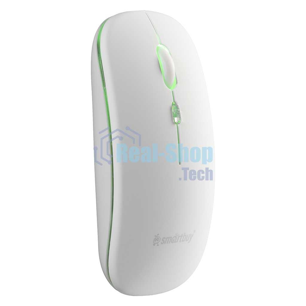 Мышь беспроводная Dual BT+USB с зарядкой Smartbuy X31 белая (SBM731DW) /100.  