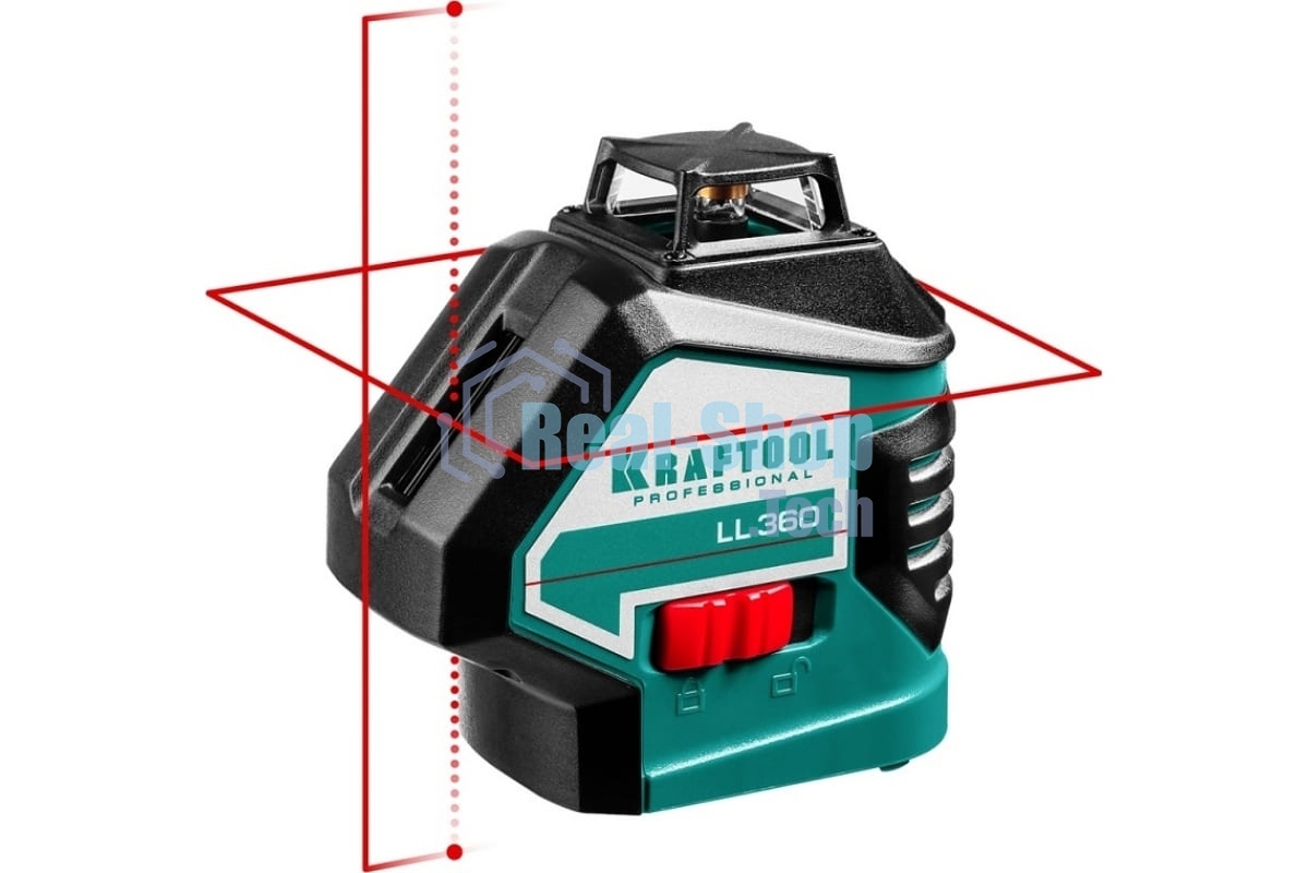 Уровни лазерные KRAFTOOL 34645-4 ''ll360-4'' 360 градусов 20м/70м детектор