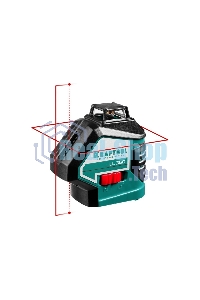 Уровни лазерные KRAFTOOL 34645-4 ''ll360-4'' 360 градусов 20м/70м детектор