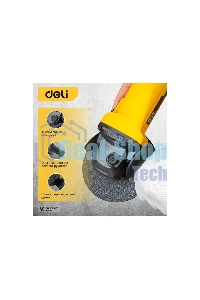 Угловая шлифовальная машина Deli DL-JM125-E1 (900Вт, 125мм, 12000об/мин, картон)