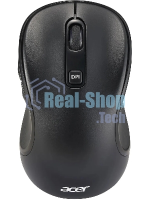 Мышь беспроводная Acer OMR303 черный, 1600 dpi, радиоканал, USB, кнопки - 6