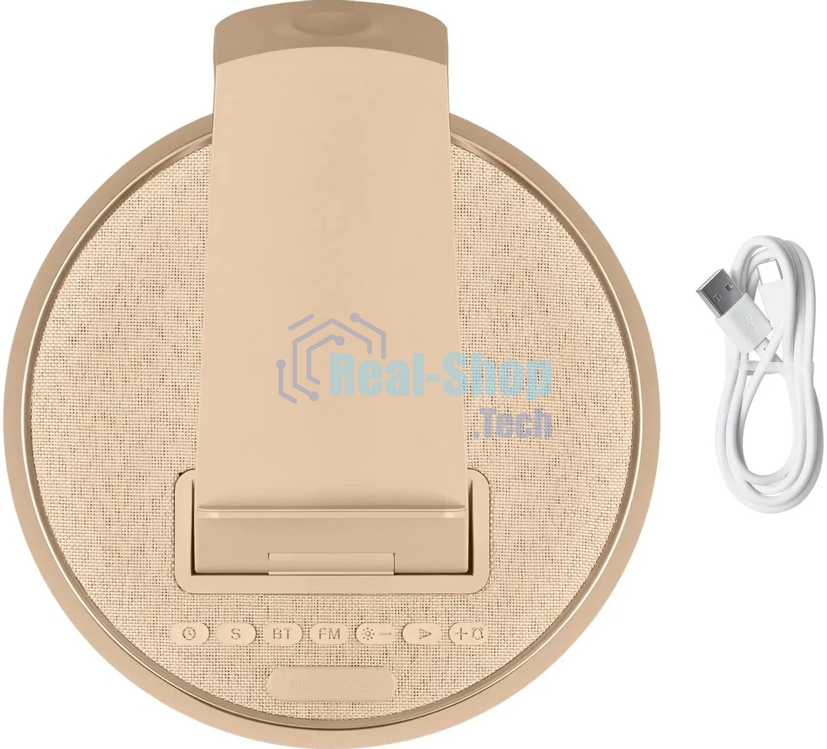 Портативная колонка BBK BTA1110 золотистый 10W 2.0 BT 10м 1800mAh