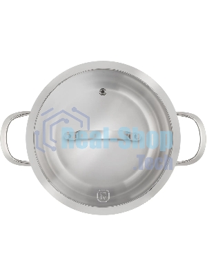 Кастрюля Rondell Calypso RDS-1672 5.8 л. d=22 см (с крышкой) сталь