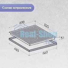 Варочная панель Zigmund & Shtain CN 50.6 B черный