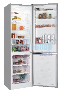 Холодильник Nordfrost NRB 164NF S серебристый двухкамерный 238/105л морозилка снизу