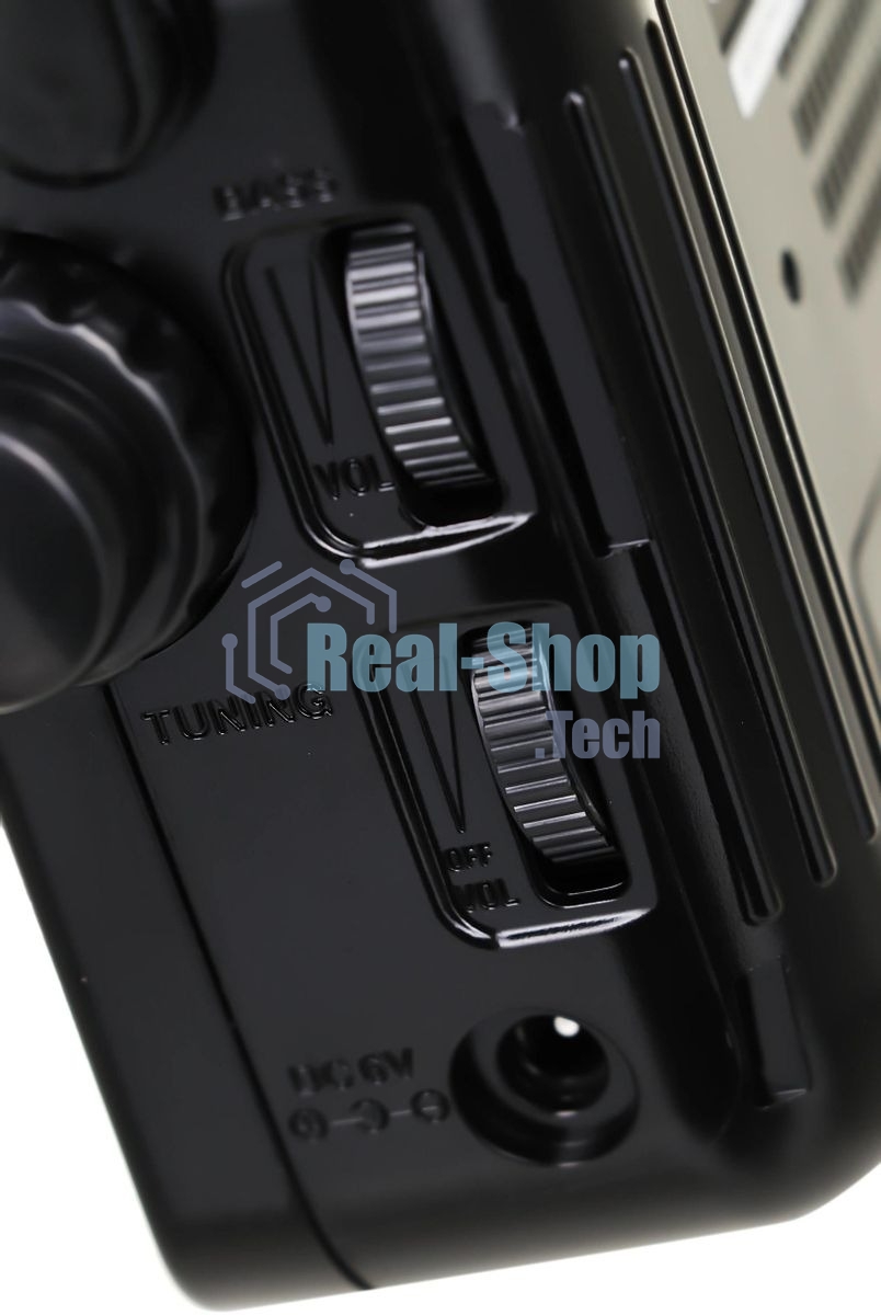 Радиоприемник портативный Сигнал РП-233BT черный USB microSD