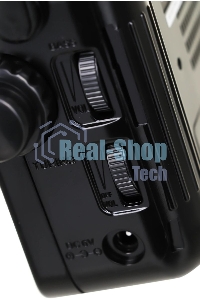 Радиоприемник портативный Сигнал РП-233BT черный USB microSD