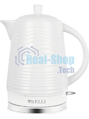 Чайник электрический KELLI KL-1809 белый