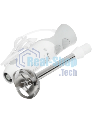 Блендер погружной Bosch MSM66120 белый, 600 Вт, 12 скоростей, турбо