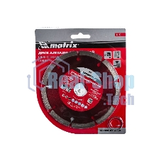 Диск Matrix алмазный отрезной сегментный, 125x22,2 мм, сухая резка PREMIUM