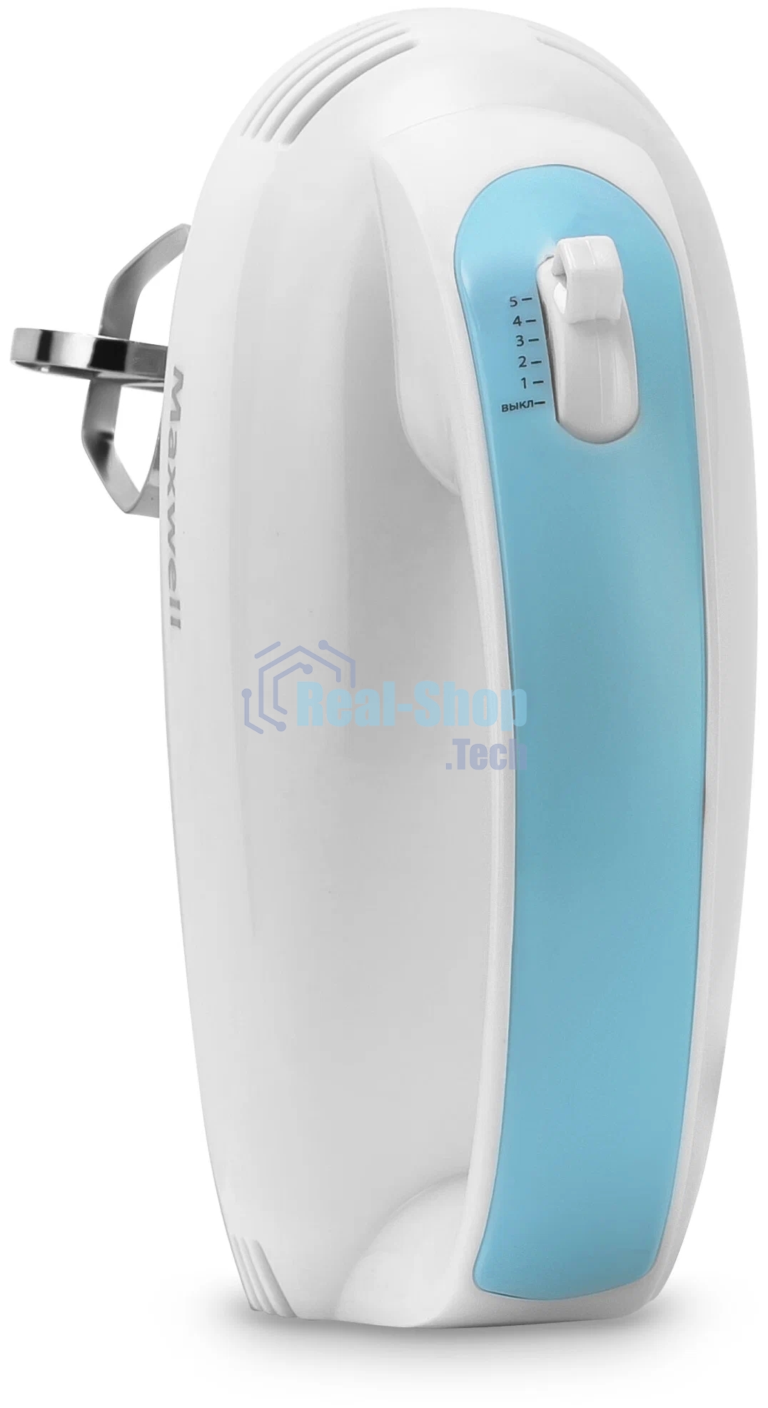 Миксер Maxwell MW-1360(W) Мощность 300 Вт.5 скорост. режимов.Номинальная потребляемая мощность 120 В