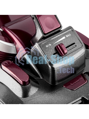 Пылесос BRAYER BR4211 черный/бордовый, 400/2200 Вт, уборка сухая, пылесборник контейнер, 3 л