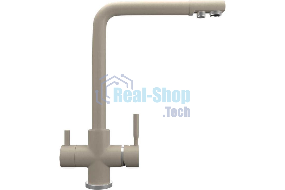 Кухонный смеситель Maunfeld MFQT-16BG бежевый