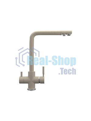 Кухонный смеситель Maunfeld MFQT-16BG бежевый