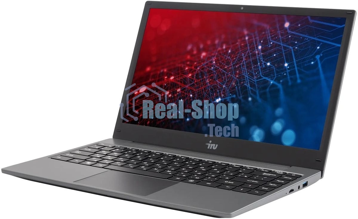 Ноутбук IRU Tactio 14RLH серый Ryzen 5 7430U 8Gb SSD 256Gb AMD Radeon Graphics 14