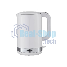 Чайник электрический Energy E-218 белый, диск 1,7 л