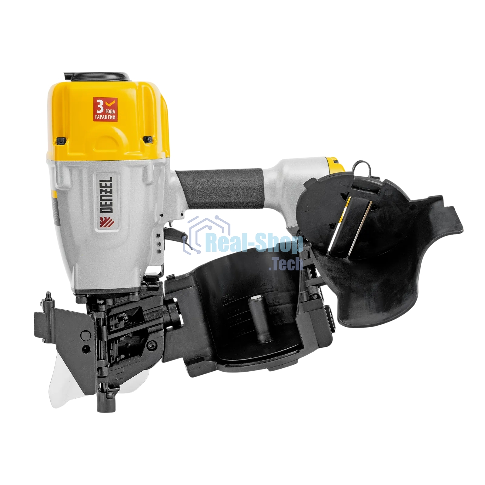 Нейлер пневматический Denzel CN90 для гвоздей CNW от 50 до 90 мм