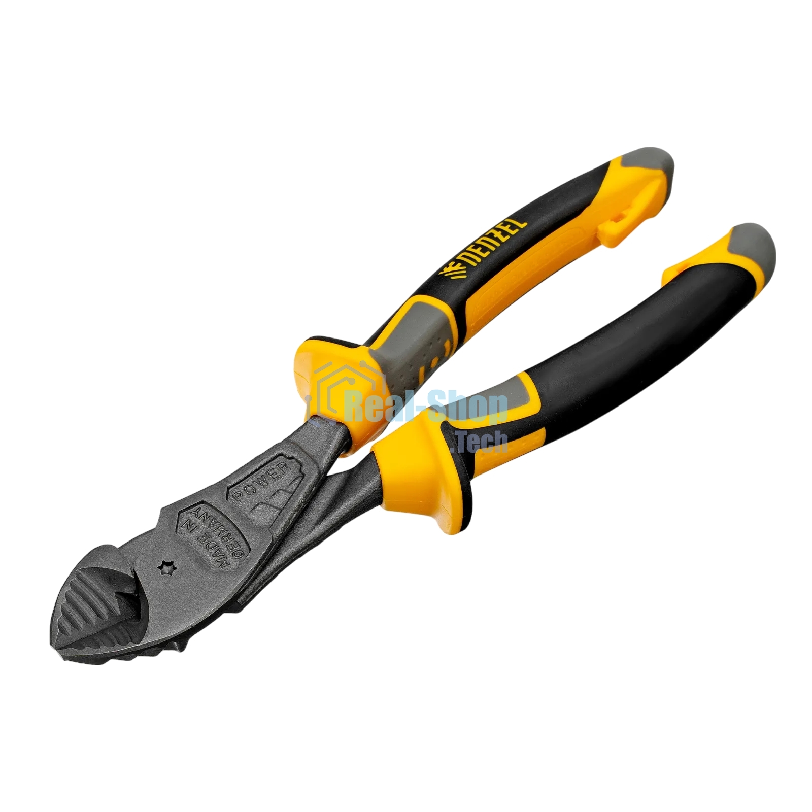 Бокорезы усиленные Denzel 180 мм, трехкомпонентные рукоятки