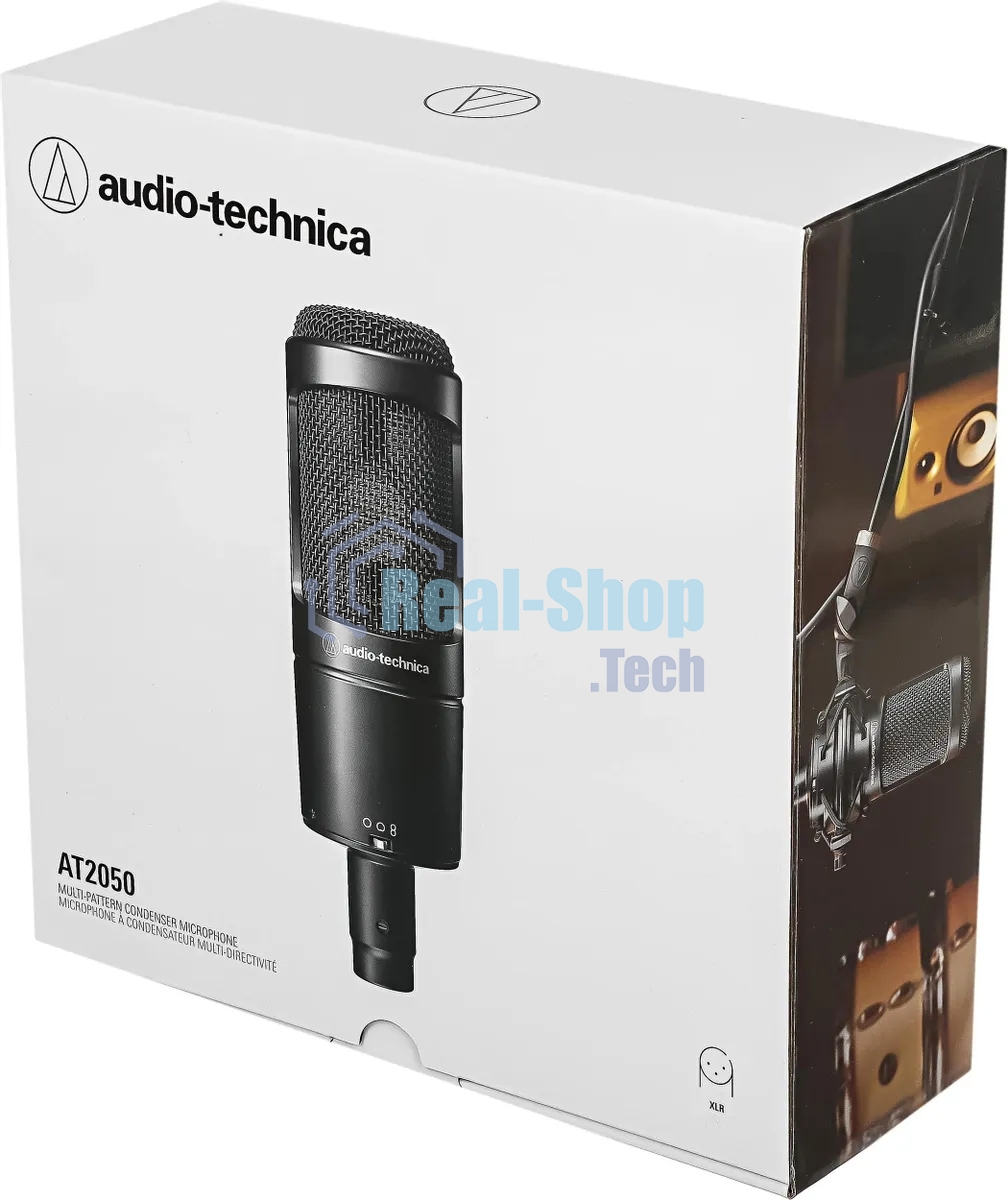 Микрофон проводной Audio-Technica AT2050 черный
