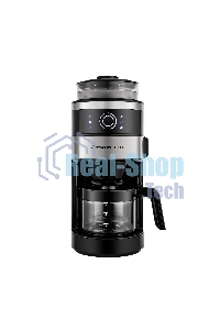 Кофеварка капельная Maunfeld MF-731BK черный, исп. кофе - зерновой/молотый, 0.83 л, 820 Вт.