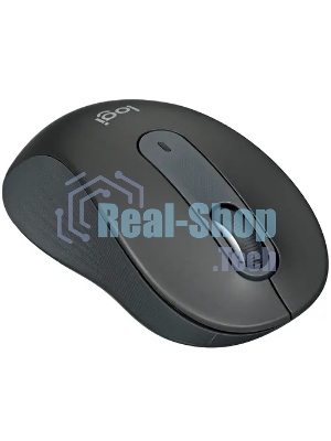 Мышь беспроводная Logitech Signature M650 графитовый, 4000 dpi, радиоканал, Bluetooth, USB, кнопки - 5