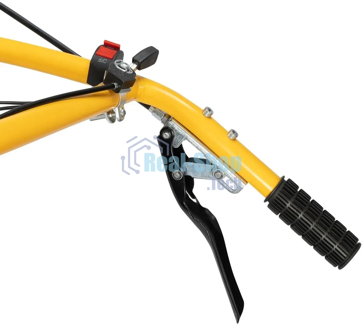 Мотоблок Denzel DPT-470S-PRO, 7 л.с., ремен.сцеп, фрез 3х4, ШОМ, передачи 4В/2Н