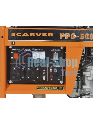 Генератор Carver PPG-5000D, 3.6 кВт