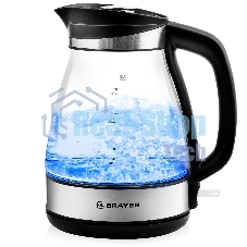 Чайник электрический BRAYER BR1048, 2200 Вт, 1,7 л