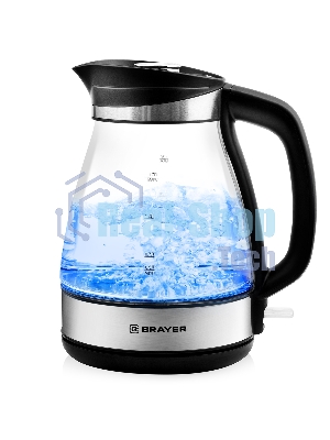 Чайник электрический BRAYER BR1048, 2200 Вт, 1,7 л