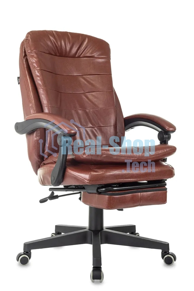 Кресло руководителя Бюрократ T-9950MSG-F/BROWN-PU