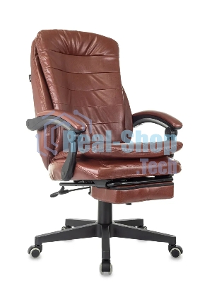 Кресло руководителя Бюрократ T-9950MSG-F/BROWN-PU