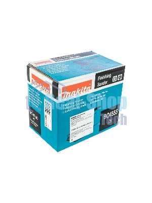 Шлифовальные машины Makita BO4555 ВШМ, 200Вт,114х102мм,14000об\м,ампл-1.5мм,1.1кг,кор,п\сборник,зажим\липучка