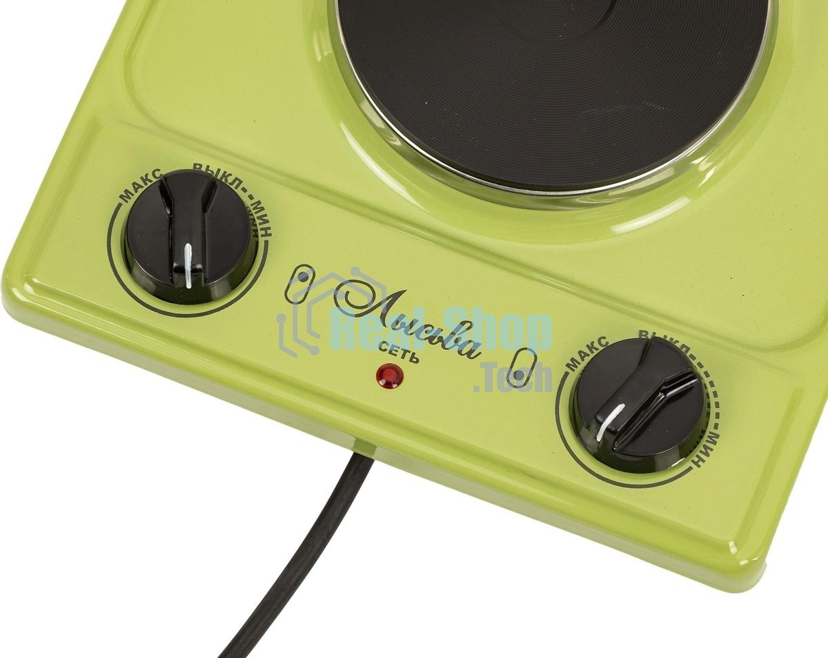 Плита настольная электрическая ЭПБ 22 зеленый (настольная)