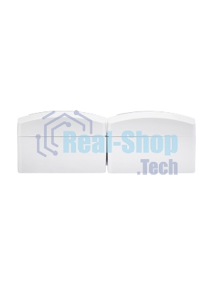 Блок вертикальный 2 розетки (керамика) Kranz INDUSTRIAL IP54 с заземлением, о/у, белый